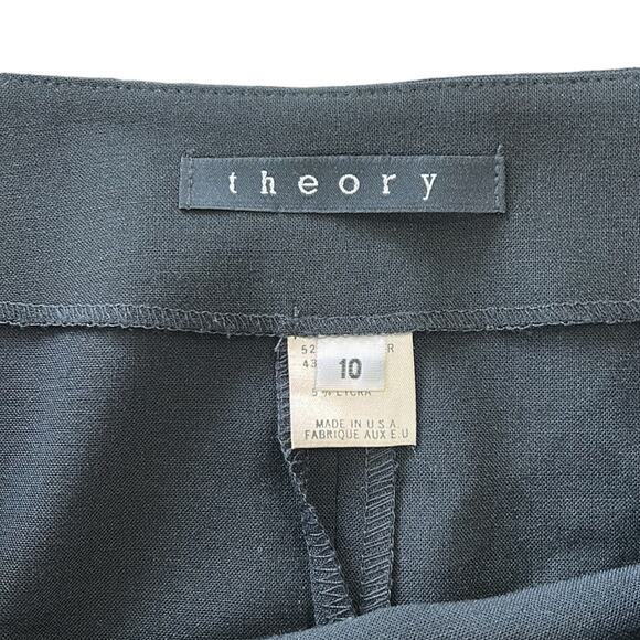 Theory Black Wool Dress Pencil Skirt Women’s size 10 - Picture 2 of 5